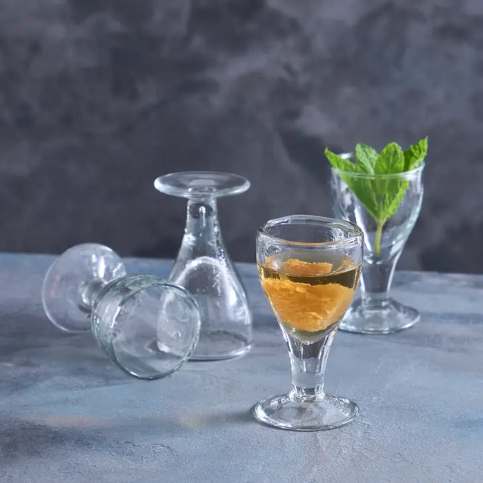 Pebbled Shot Glass