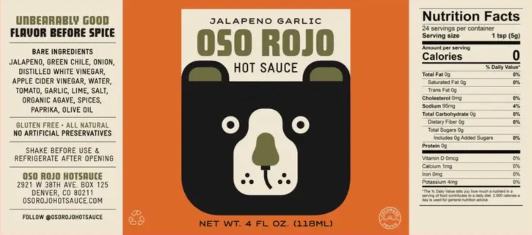 Jalapeno Garlic Hot Sauce
