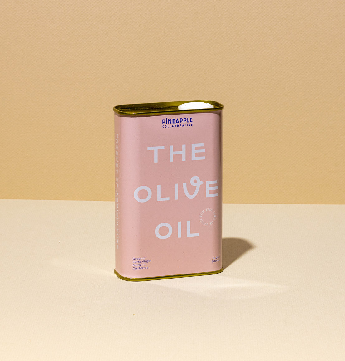 Pineapple Collaborative Pink Olive Oil Tin